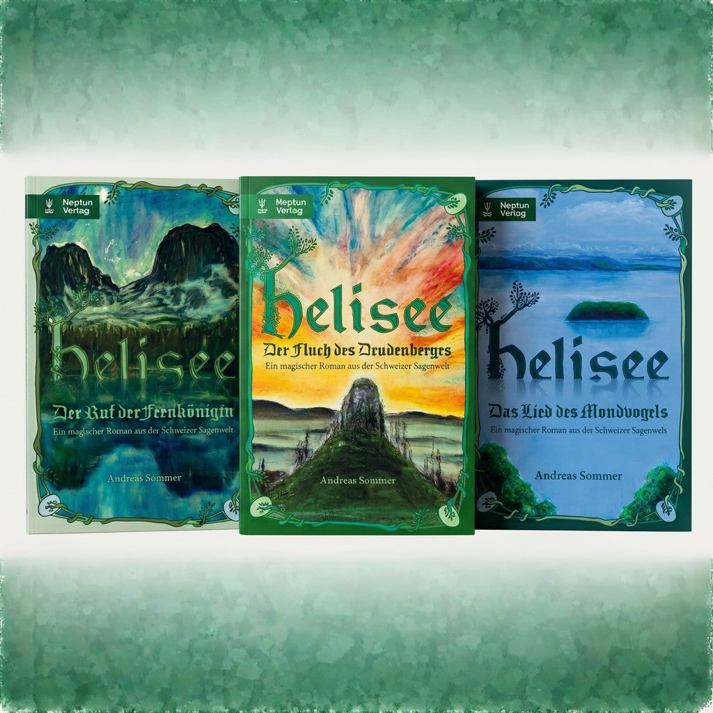 Andreas Sommer:  Helisee-Saga. 3 Bände.
